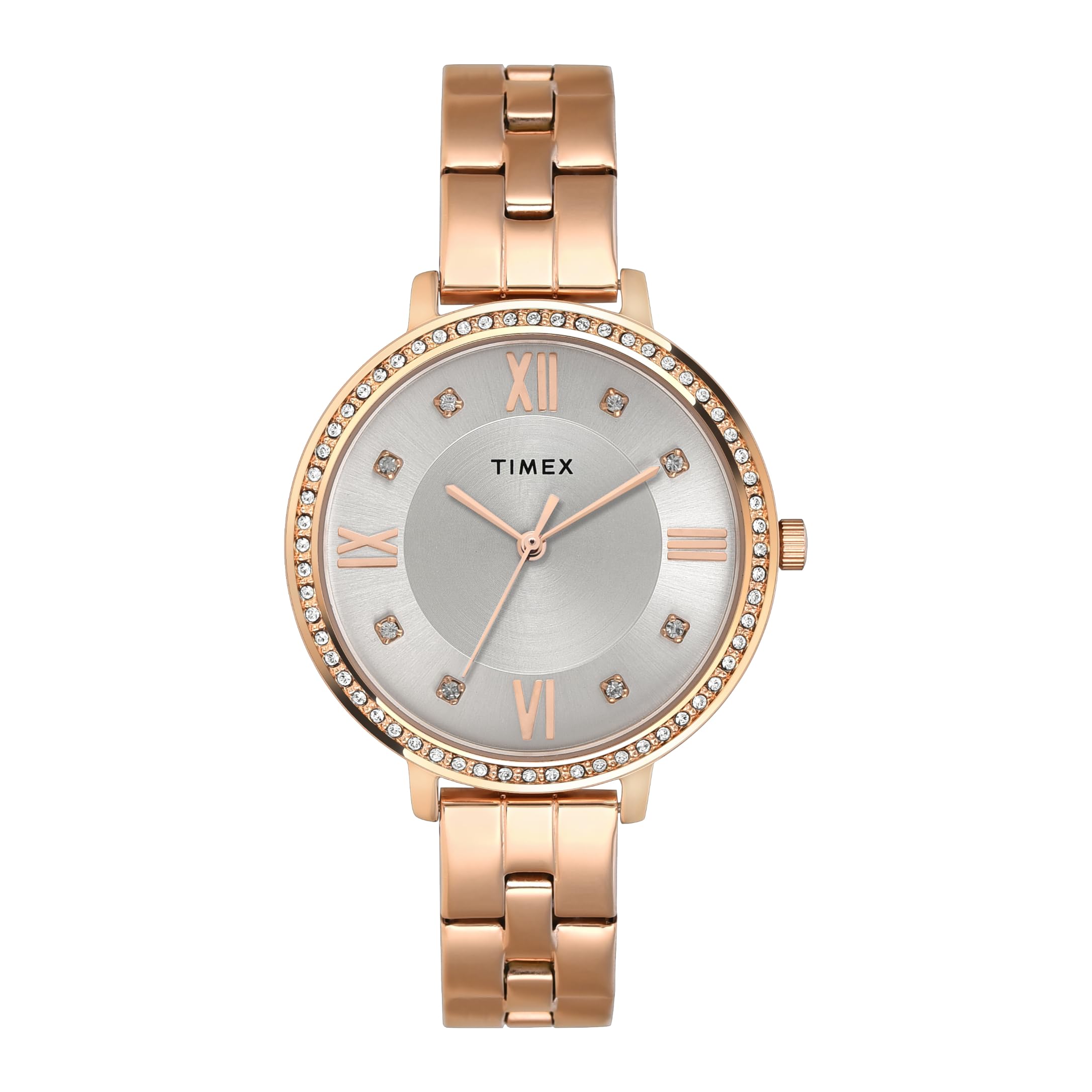 TIMEX Stainless Steel Women Silver Round Analog Dial Watch- Twel14711 (B0CQRP9K3D) Amazon Price History, Amazon Price Tracker