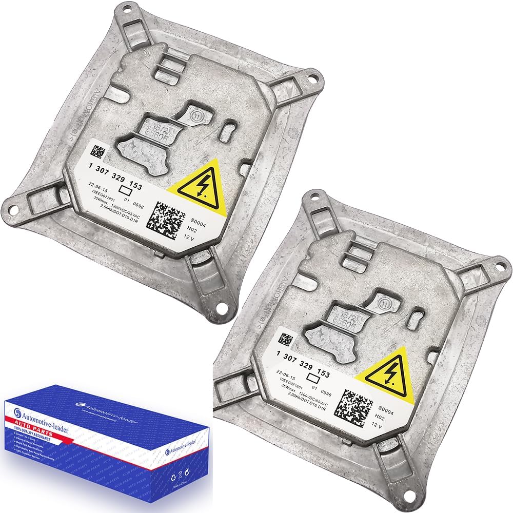 2Pcs 1307329153 Xenon HID Headlight Ballast for BMW 328i 328xi 335i 335xi M3 Mini DTS TT 130732915301 1307329193 130732919301