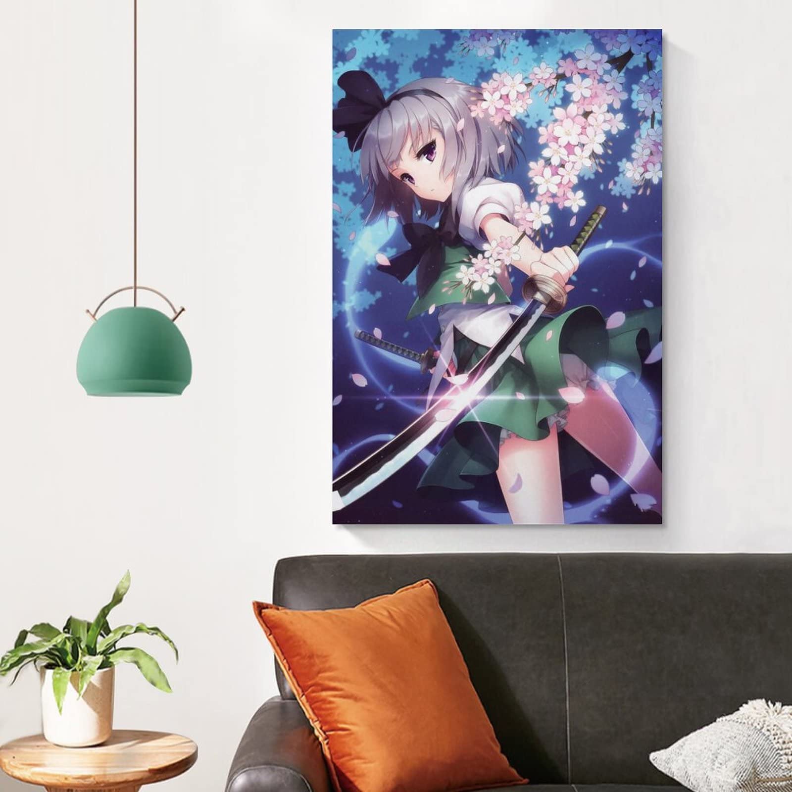 東方Project キャンバスアートパネル3枚＆色紙 十六夜咲夜・フラン・鈴