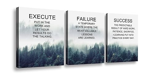 Ploceiny motivational posters for Classroom & Office wall Decor Success