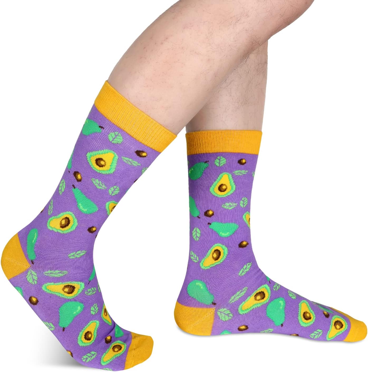 Benefeet Sox Mens Funny Crew Socks Cool Colorful Patterned Dress Socks Boys Novelty Funky Graphic Design Cotton Casual Sock - Image 5