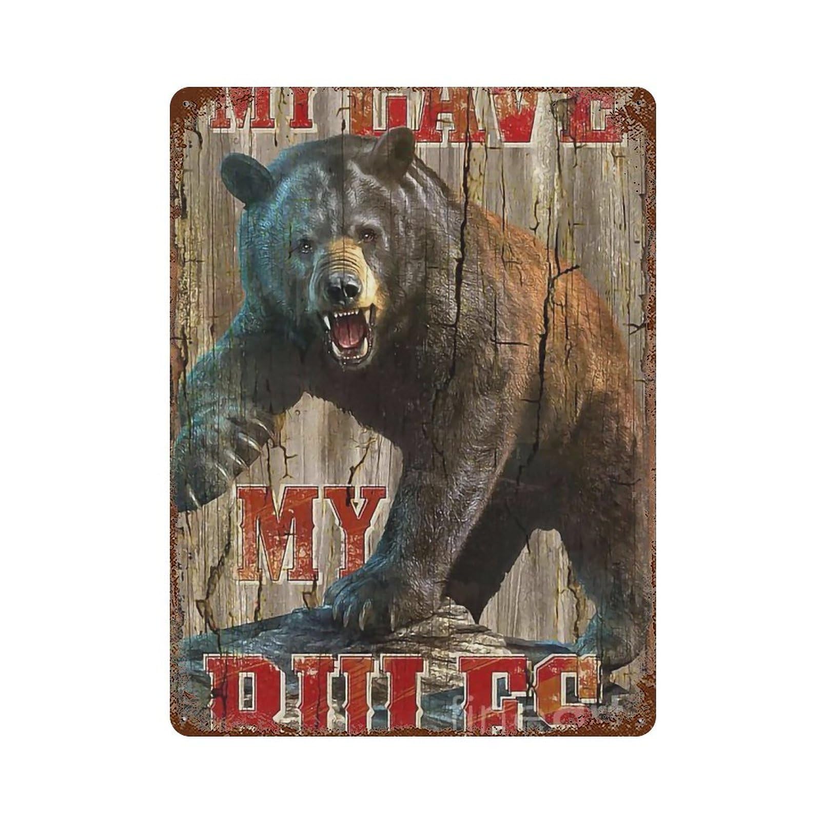 YHGERTKU Beer Wall Art Retro Iron Vintage Metal Tin Sign Poster Modern Decor for Living Rooms Gift 40x30cm