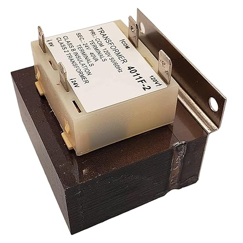 4011F-2 24V Transformador 40VA 5060 HZ OEM Horno Reemplazo Transformador Primario 120V, Secundario 24V Compatible con HornosEquipo HVAC
