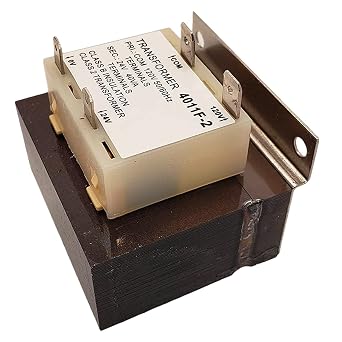 4011F-2 24V Transformer 40VA 50/60 HZ OEM Furnace Replacement Transformer Primary 120V, Secondary 24V Compatible with Furnaces/HVAC Equipment