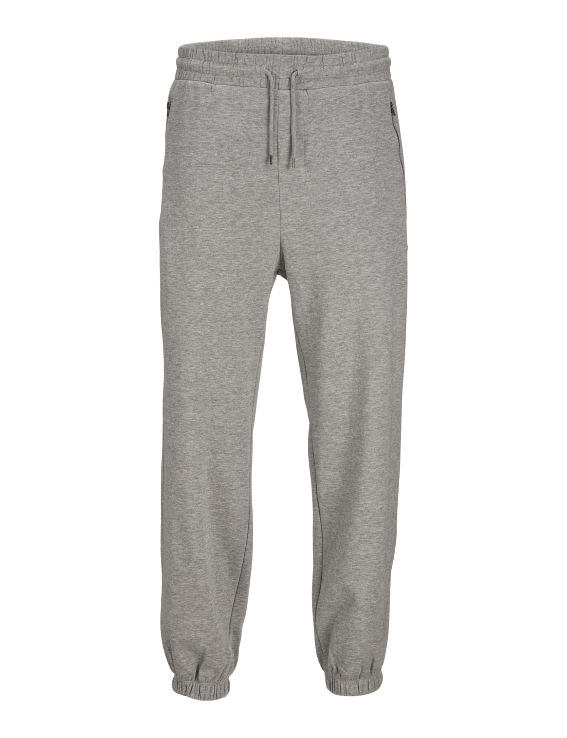 JACK & JONES Men's Jpstkane Jjchris Sweat Pants Imp Jogging Bottoms, Light Grey Mix, S