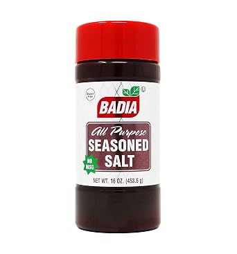Badia Seasoned Salt, 16 oz All-Purpose Blend for Everyday Cooking