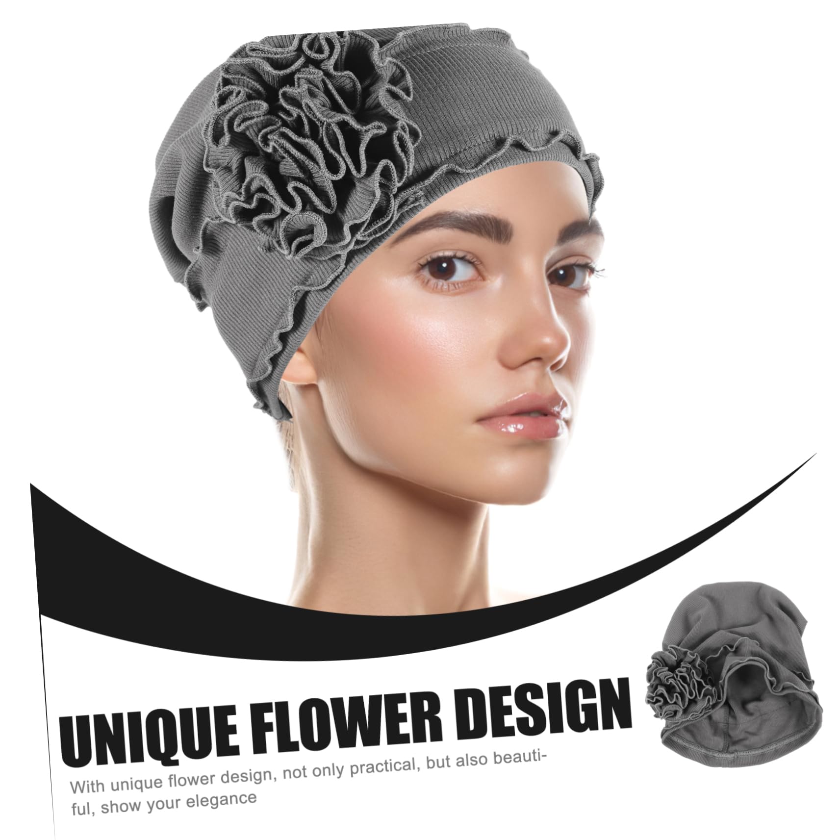 GALPADA 5piezas Sombrero Turbante De Mujer para Quimioterapia Gorro y Transpirable para Pérdida De Cabello