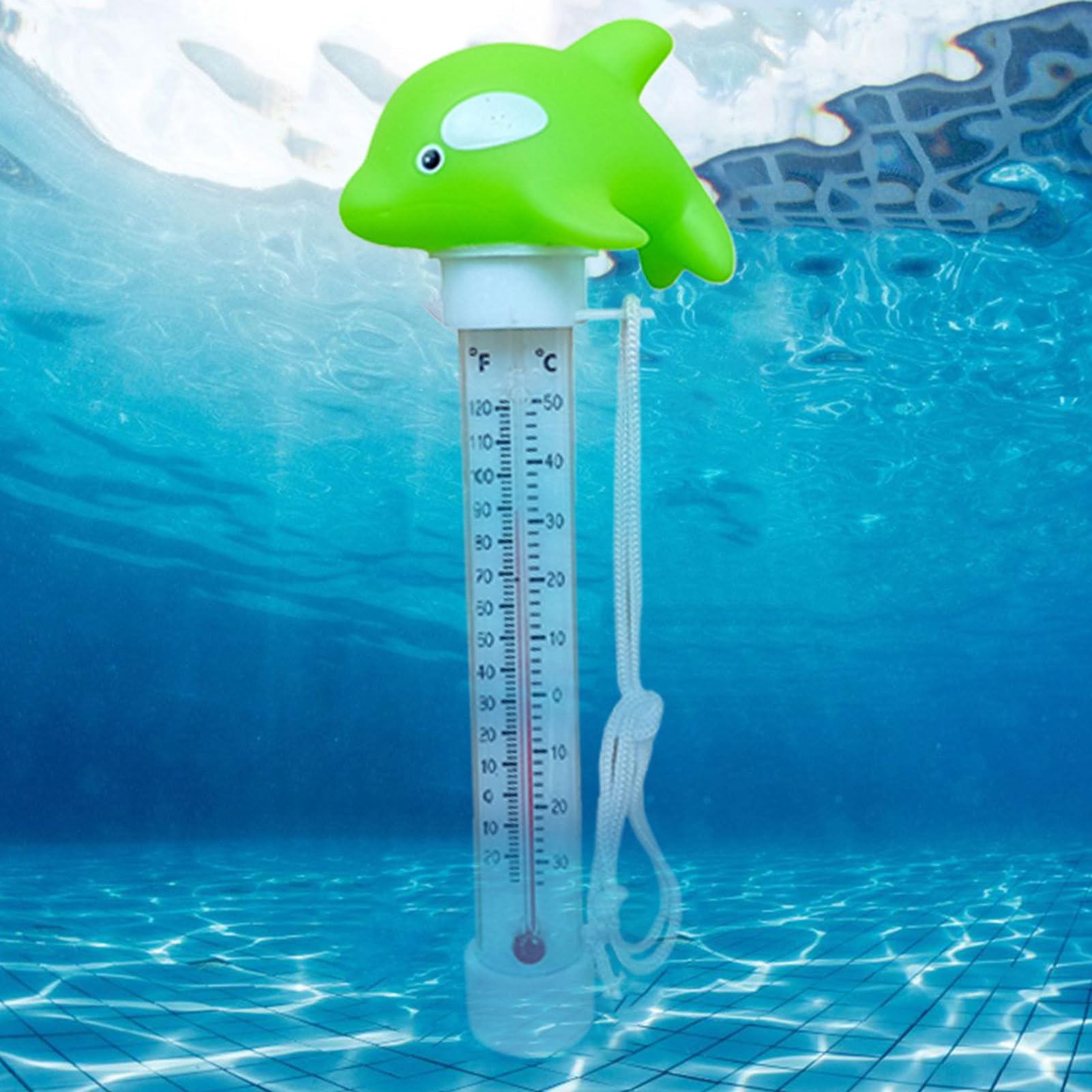 Termometro per Piscina,Termometro Galleggiante Animato per la Piscina | Resistente per Stagni Vasche Idromassaggio All'aperto