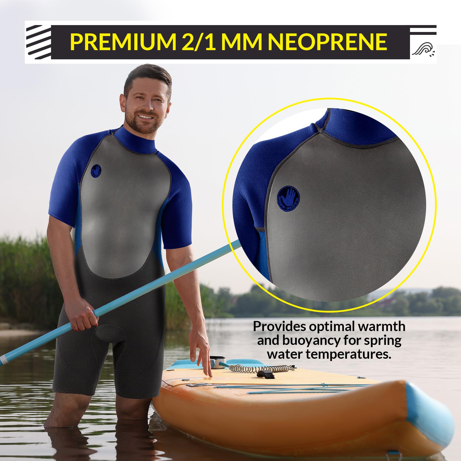 SPEARO ウェットスーツ Amazon | Body Glove Pro3 Men Shorty Spring Wetsuit 2.2mm Back Zip