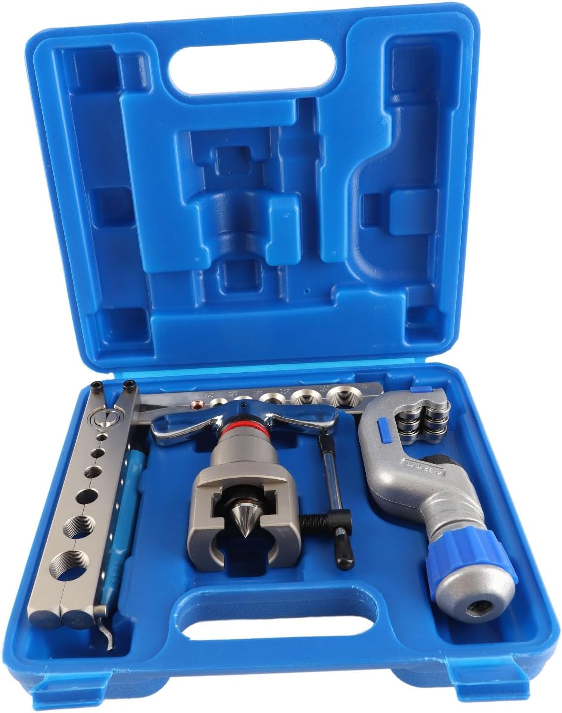 Air Conditioning Repair Tools, 4‑32 mm Cutting Diameter Alloy Steel Deburring Reamer Pipe Cutter Fittings Tool Kit for Air Conditioners, Water Heaters, Refrigerators