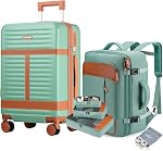 Lumesner Carry on Backpack, Extra Large 40L Flight Approved Travel Backpack for Men & Women