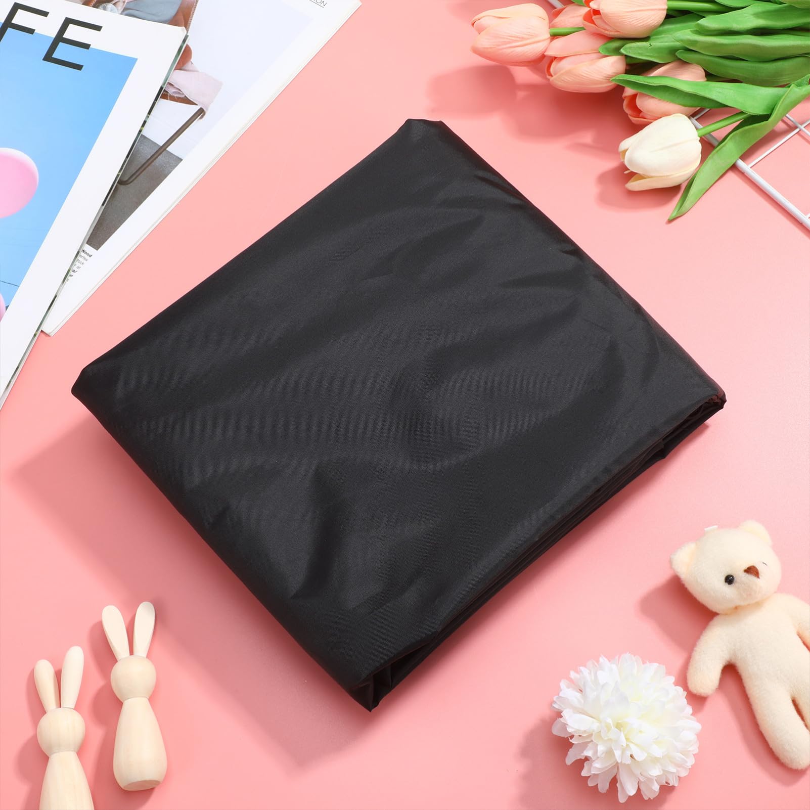 Alasum Borsa da Viaggio e Chiusura a Coulisse Bloccabile in Nylon Nero per Passeggino Doppia Tracolla per Comodo Stoccaggio and Viaggio in Aereo
