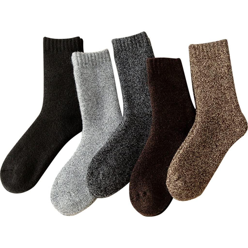 Chaussettes d'affaires chaudes mi-tube pour rester actif tout l'hiver