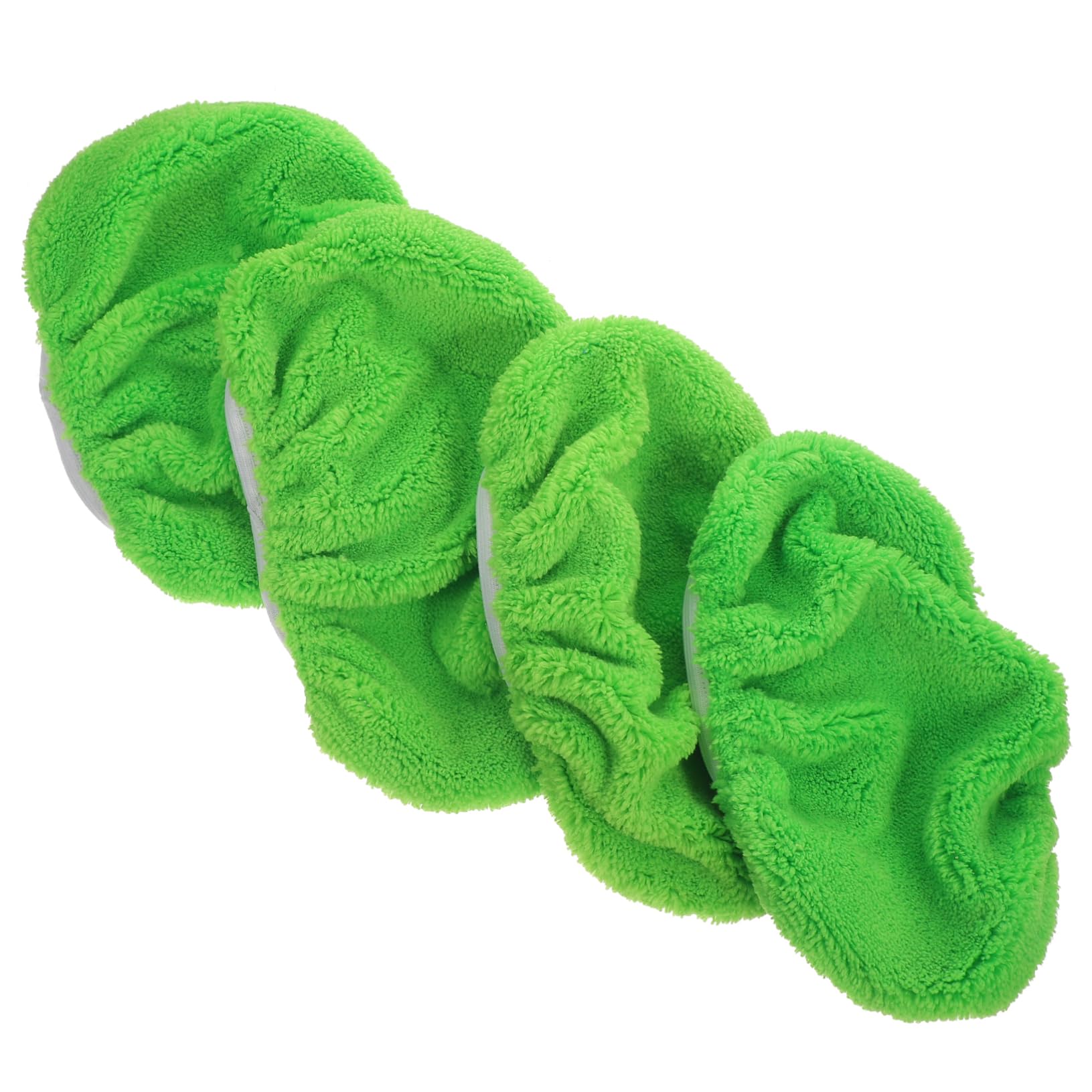 Zerodeko 20piezas Paquete De Recambios De Mopa De Microfibra Para Limpieza De Suelos Almohadillas Reutilizables y Lavables Para Fregona De Limpieza De Pisos Húmedos Compatible Diversos