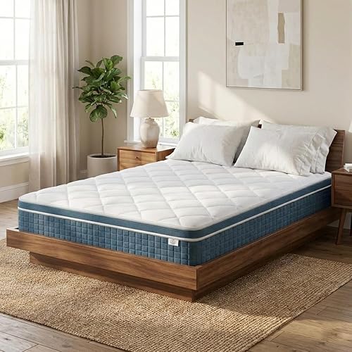 Miniatura 10 de koorlian Colchón de Cama Individual de 8 Pulgadas - Colchón Individual Híbrido Refrescante en una Caja para el Alivio del Dolor de Espalda - Resorte