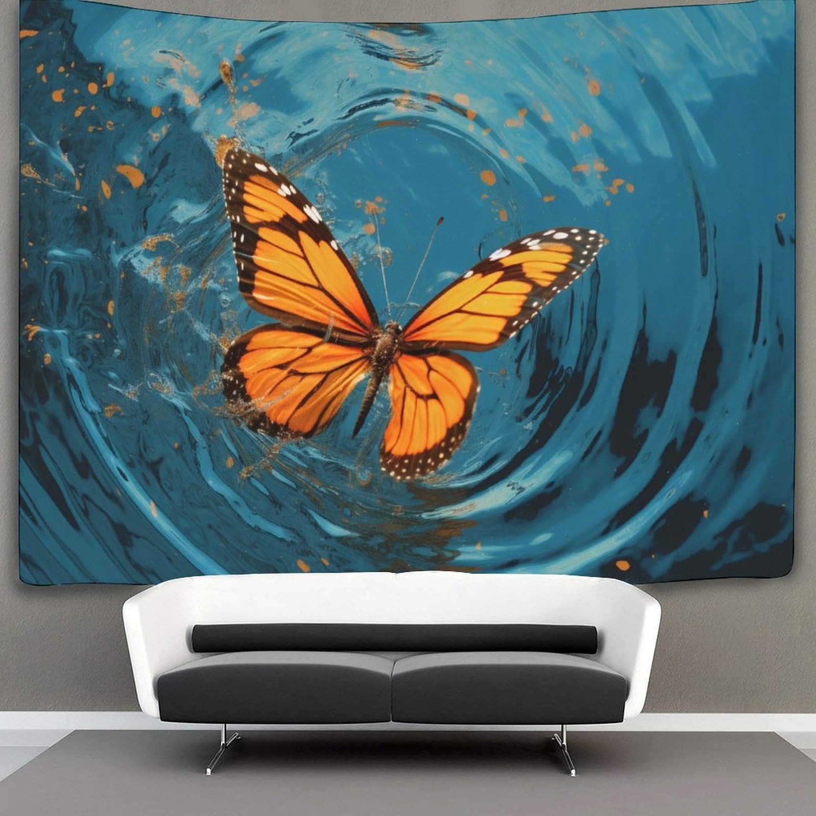 kaiyun Butterfly Tapestry, Wall Hanging,Wall Art for Bedroom Aesthetic Home Decoration for Living Roombedroom 70cmx100cm