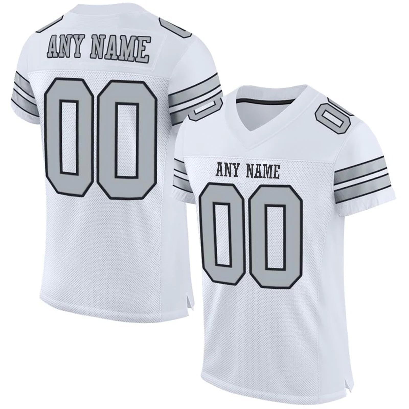 Custom America Football Jerseys Personalizzato Stampato Squadra Nome Numero Sport Uniforme per Uomini Donne Giovani