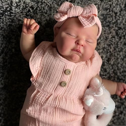 Miniatura 4 de Pinky - Muñeca de bebé Reborn realista de 20 pulgadas de vinilo suave de silicona para recién nacidos muñecas pintadas muñeca Bebe de la vida real