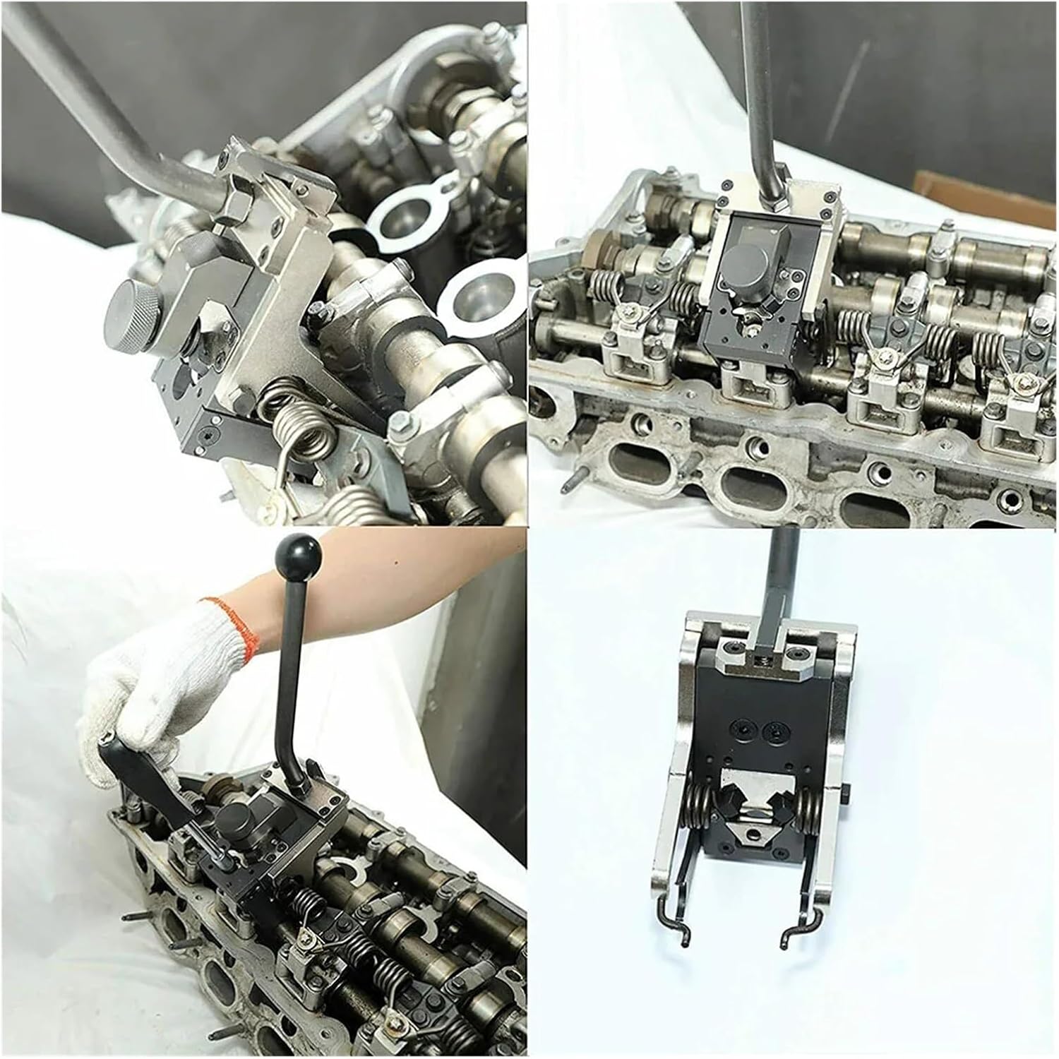 Valve Pressure Spring Installer Removal Tool Plier Compatible with BMW N12 N14 N16 N18 Peugeot Citroen 1.6T Engine