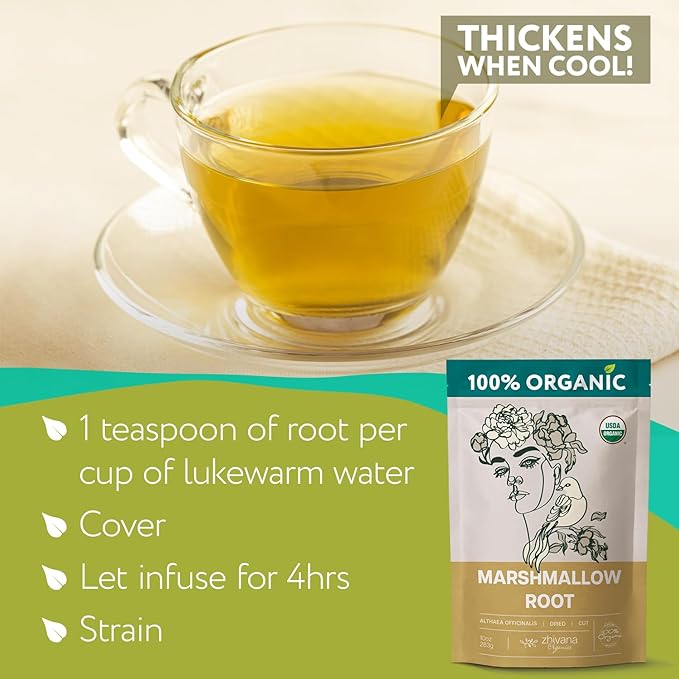 Té Orgánico de Raíz de Marshmallow 283 g miniatura 8