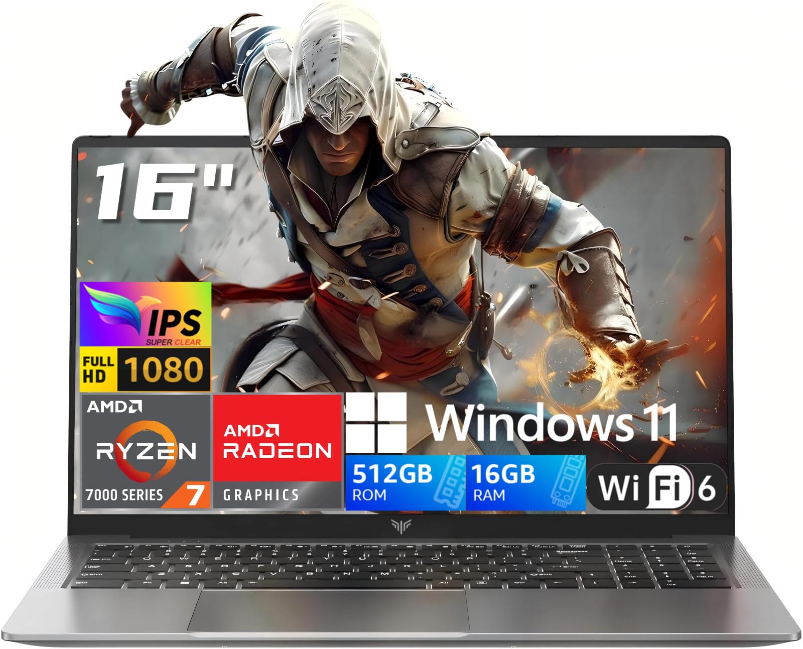 Amazon.com: 2026 AMD Laptop with Ryzen 7 7735HS Game-Processor(8C