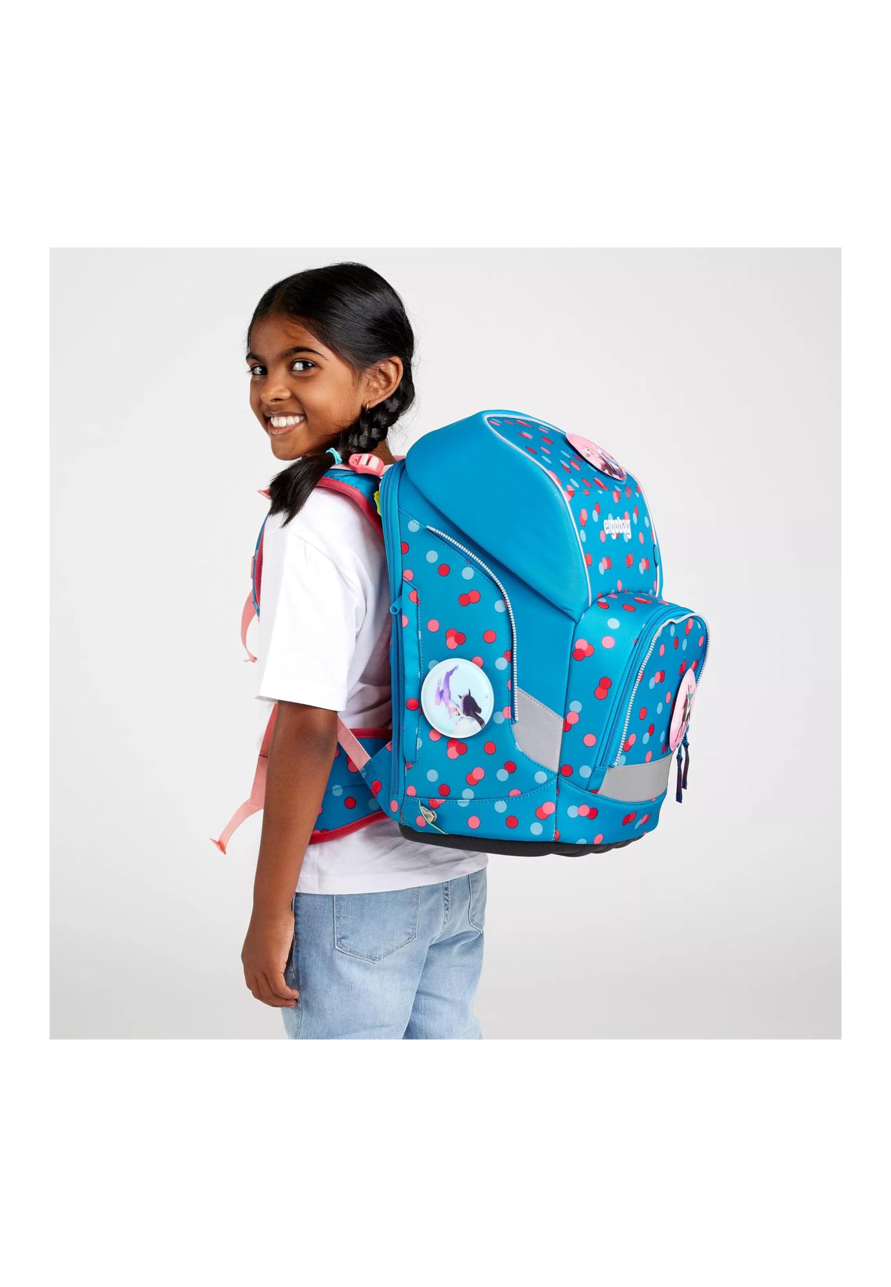 ergobag School Bag Set Rucksack, Unisex, Mehrfarbig, Einheitsgröße