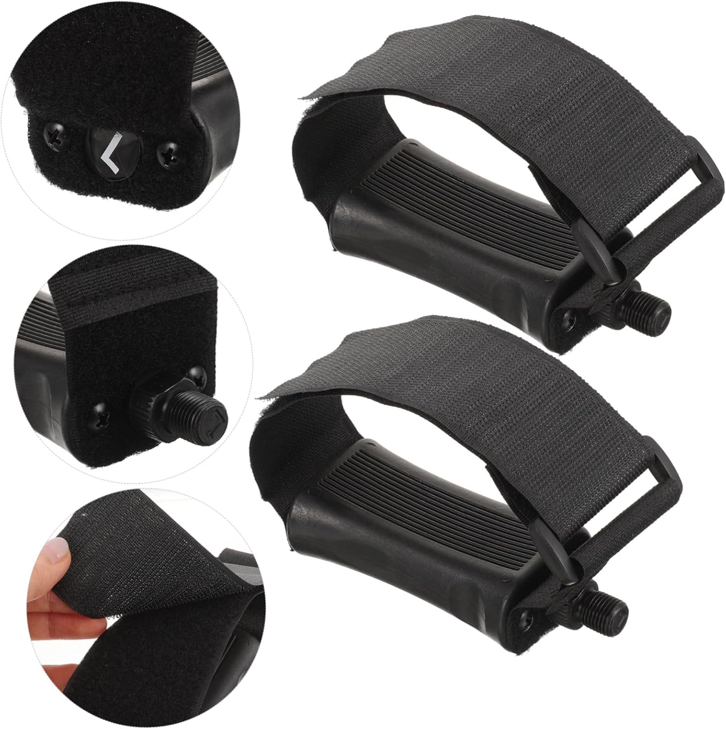 BESPORTBLE Versatile Pedals for Indoor Cycling Exercise Bike Accessories Anti-Slip Durable