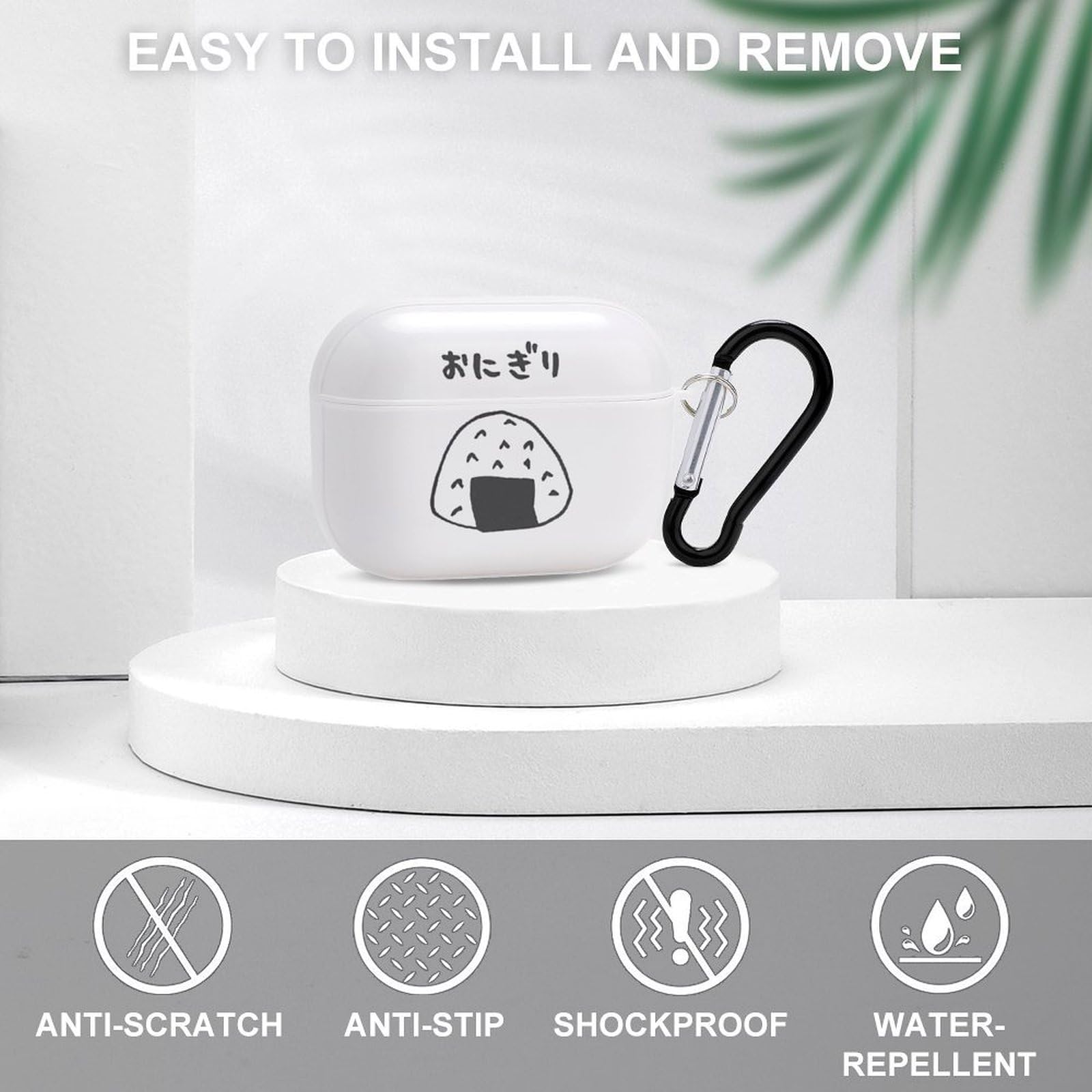 Amazon | おもしろ おにぎり おむすび (2) AirPods Pro2 ケース 2022年