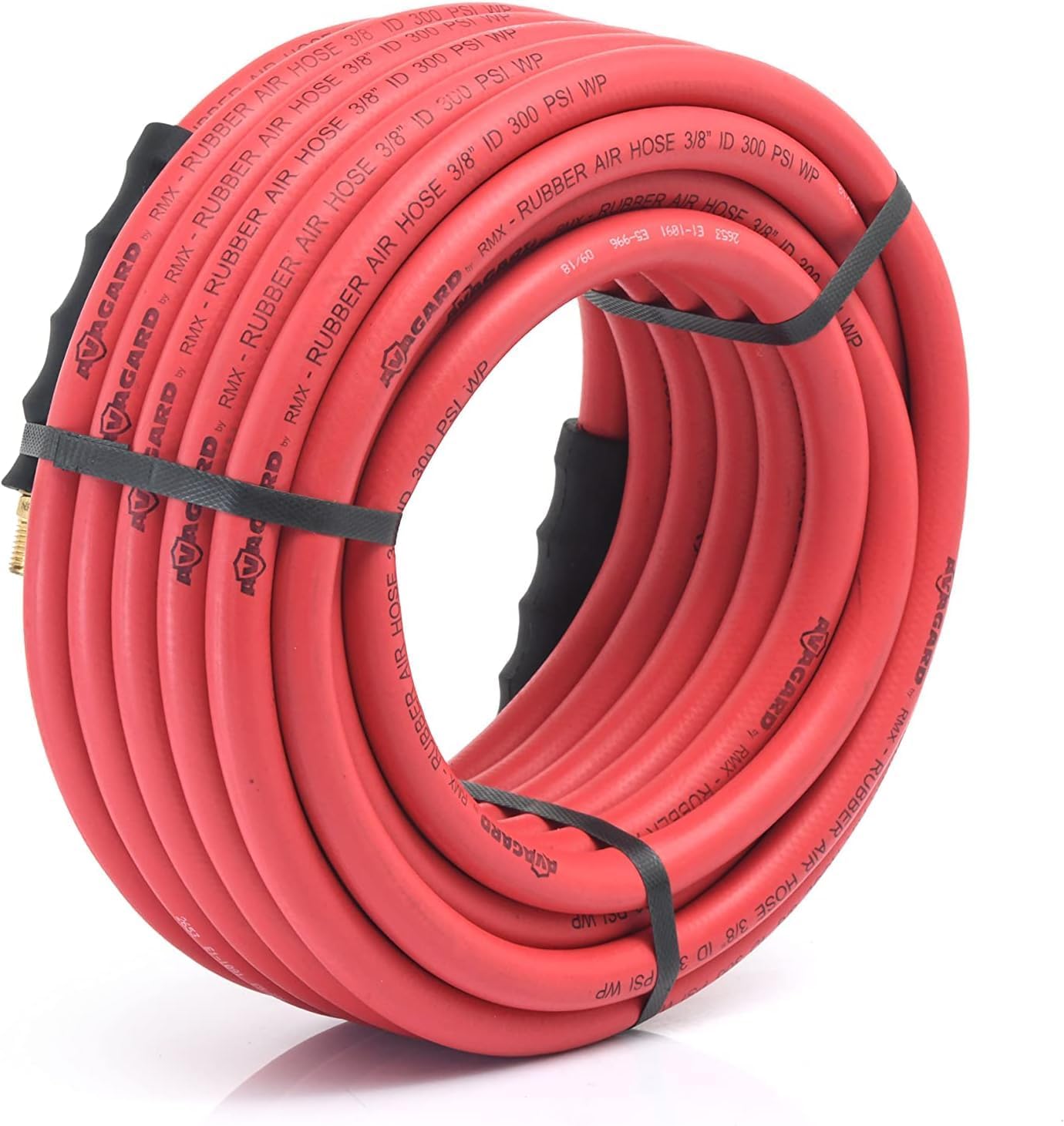 RMX Avagard - Premium Rubber Air Hose - 20% Lighter - 100% Rubber (3/8" x 50') - AVG3850