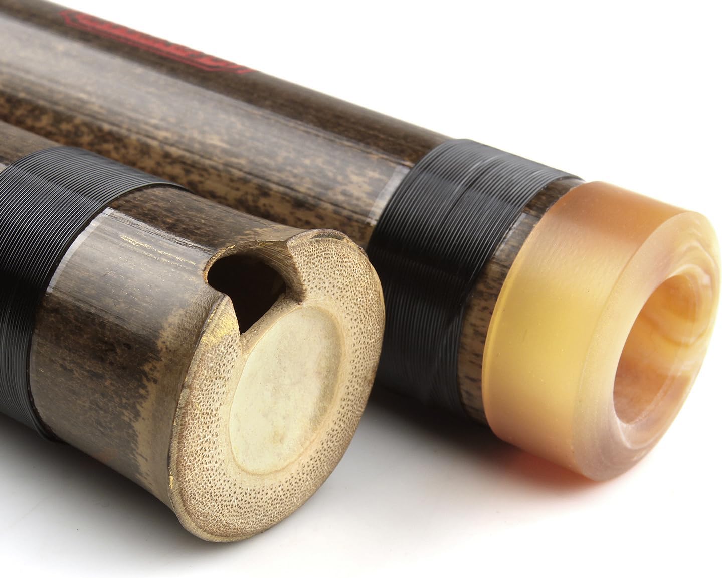 Left Hand Vertical Bamboo Flute Xiao Traditional Chinese Dong Xiao Musical Instrument Woodwind Music Instrument Xiao Flute (Key G)
