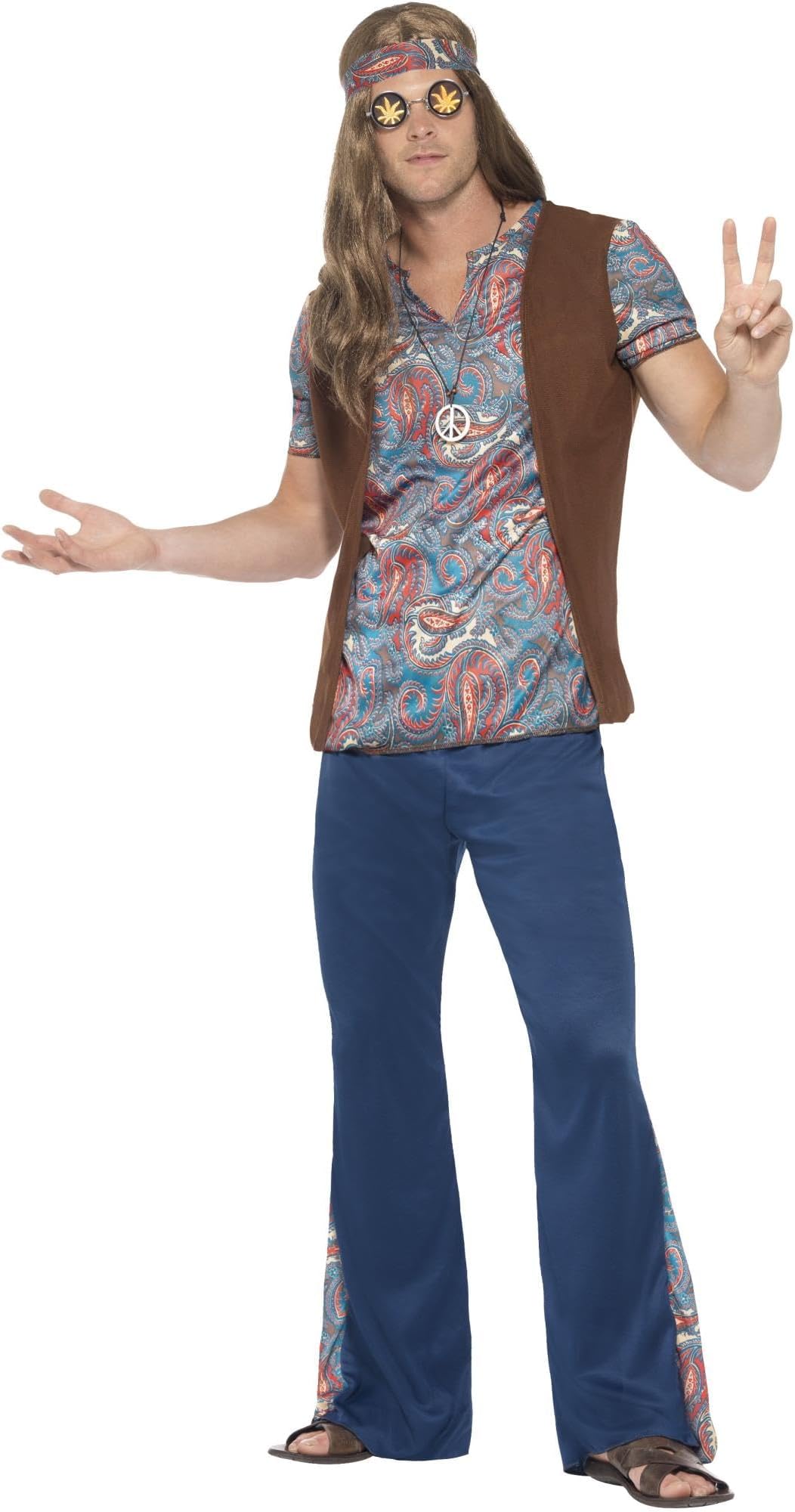 Men Smiffys Orion the Hippie Costume