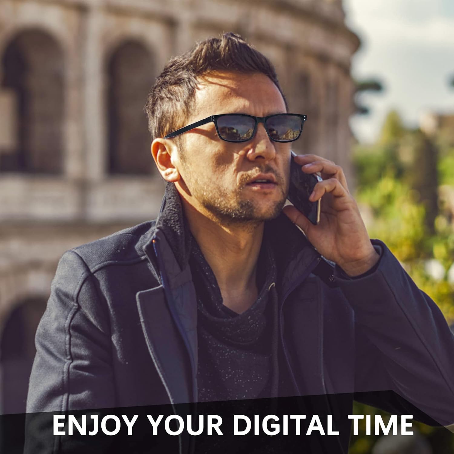 VIDEBLA 3 Pack Progressive Multifocus Reading Sunglasses for Women Men UV Protection Multifocal Trifocal Sun Reading Glasses - Image 2