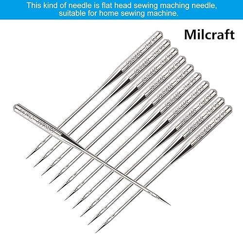 Miniatura 4 de 50 agujas de coser para máquina de coser de bordado, tamaño 75/11, 130/705H, HAx1 agujas de coser para máquina de coser Brother (paquete de 10 5