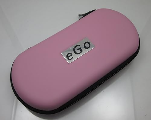 Funda universal con cremallera EGO rosa con bolsillos de malla para vaporizador Hookah Vape Pen