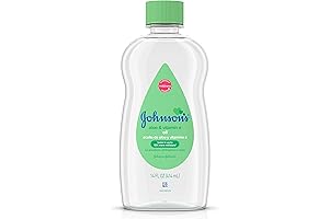 Johnson's Baby Oil with Aloe Vera and Vitamin E: The Soothing and...