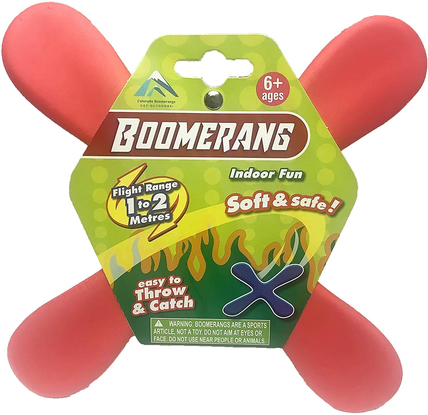 Colorado BoomerangsSoft Indoor (Red)