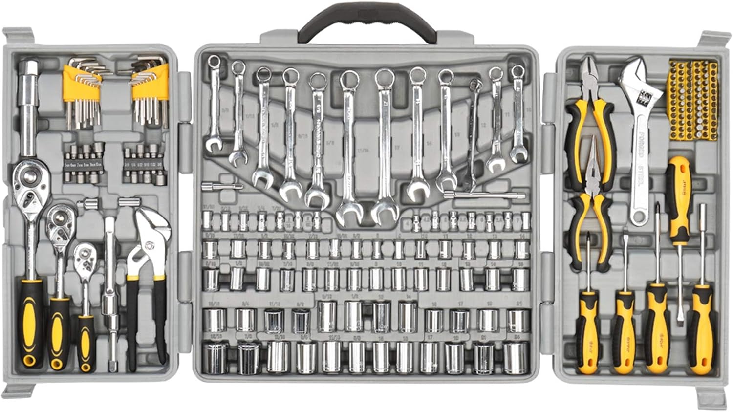Kit de Herramientas para Reparación del Hogar, 205 Piezas