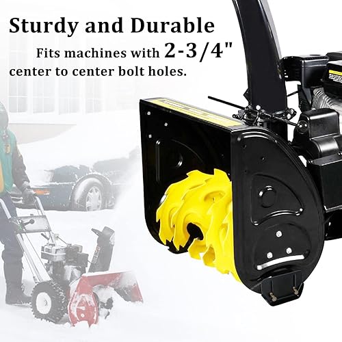 Miniatura 11 de CheeMuii 784-5580 784-5580-0637 Skid Shoe Set 2 Pack Snow Thrower Slide Plate Shoes for Cub Cadet MTD Troy Bilt Storm Snow Boss 524 826 Snowthrower