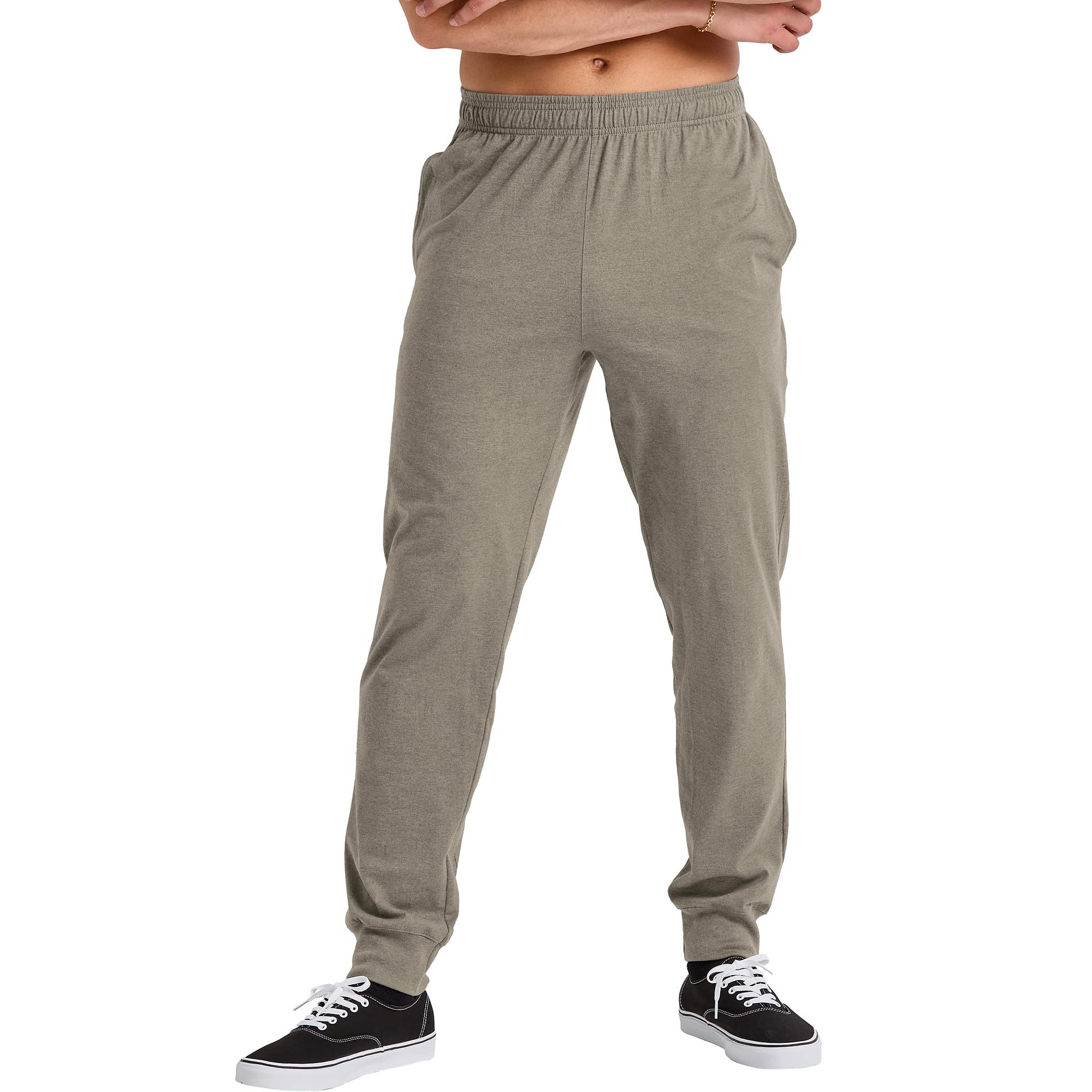 Hanes Mens Originals Tri Blend Joggers Lightweight Sweatpants With