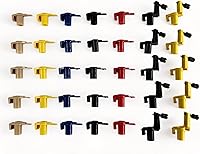 Vista 1 de Rain Bird Maxi-Paw - Juego de boquillas de repuesto para Rain Bird 2045 Maxi-Paw - 5 juegos de 7 variaciones de boquilla