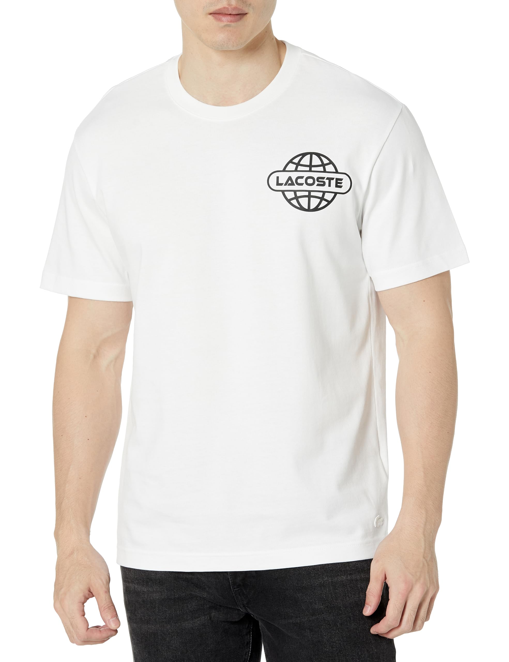 Lacoste Men's Printed Heavy Cotton Jersey T-Shirt