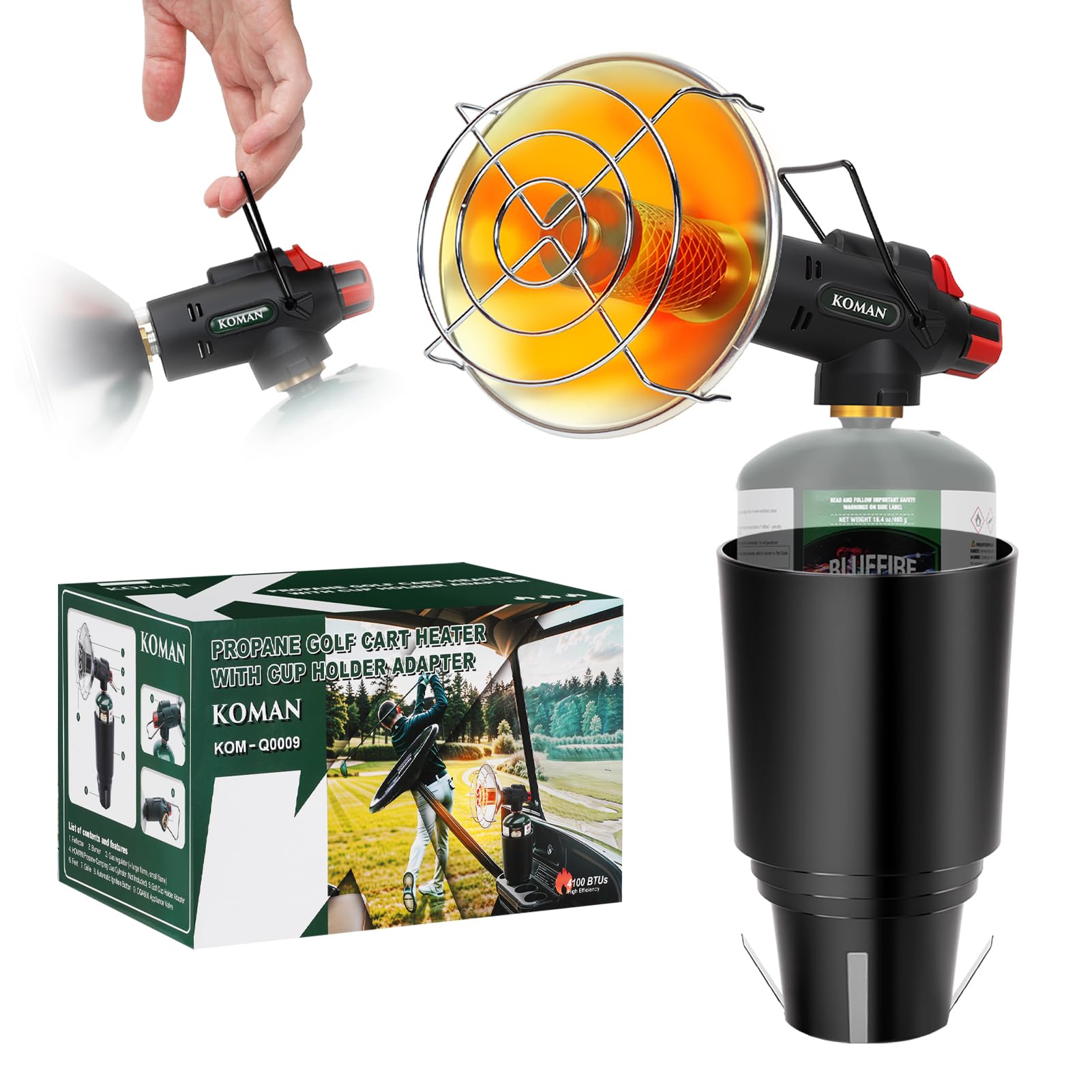 KOMAN Golf Cart Heater