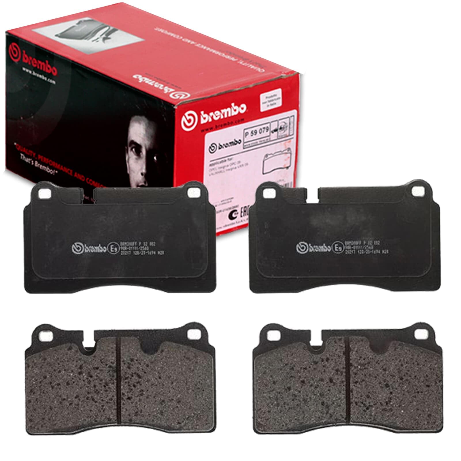 Zestaw Klocków Hamulcowych BREMBO P 02 002 przód