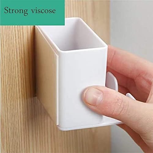 Miniatura 5 de Paquete de 2 soportes para teléfono de montaje en pared, soporte para teléfono celular adhesivo de pared, soportes de carga para teléfonos