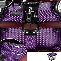 Vista 38 de TAHALI Tapetes de automóvil para todo tipo de clima, impermeables, antideslizantes, hechas a medida, para automóvil, SUV, camionetas, protegen