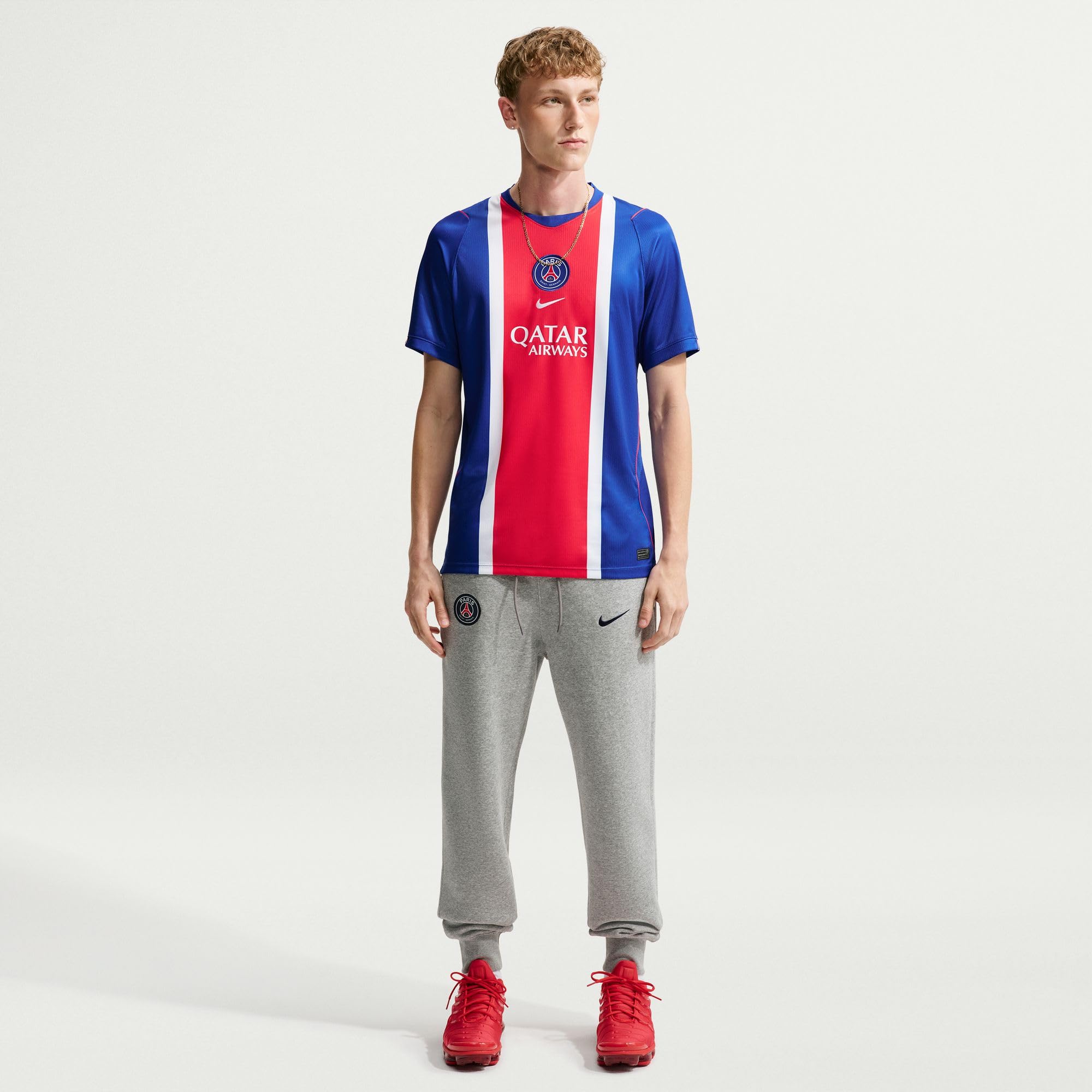 Nike PSG Dri-Fit SS Stadium Home T-Shirt Uomo (Pacco da 1)
