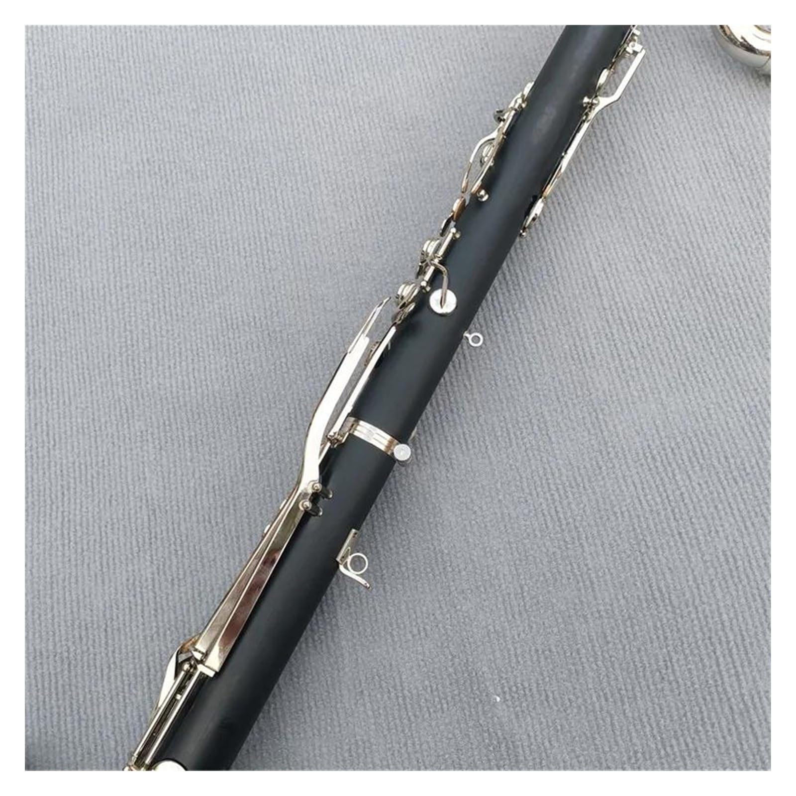 Chiavi Placcate In Argento Clarinetto Basso Tono In Sib Strumento Per Clarinetto Con Corpo In Bachelite Con Scatola Di Immagazzinaggio Clarinetto Set
