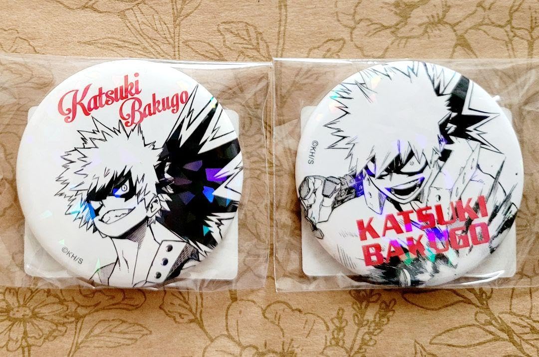 僕のヒーローアカデミア オールスター缶バッジ 爆豪勝己 完全受注生産 オールスター缶バッジ 僕のヒーローアカデミア