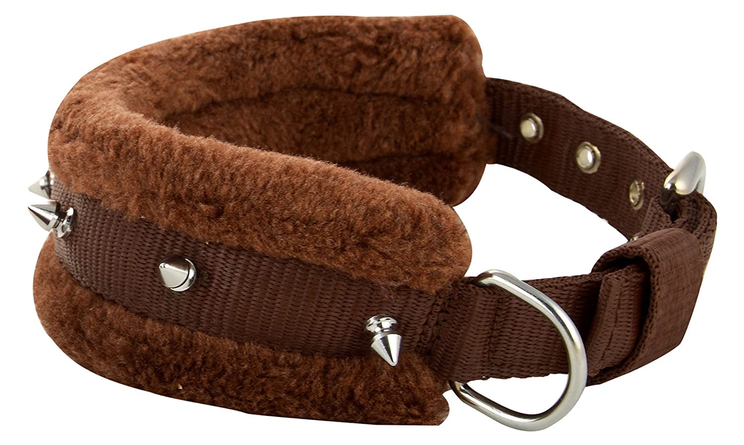 Skora Spike Dog Collar & Leash Brown - Large- 1.25 Inch (B075N7VCSW) Amazon Price History, Amazon Price Tracker