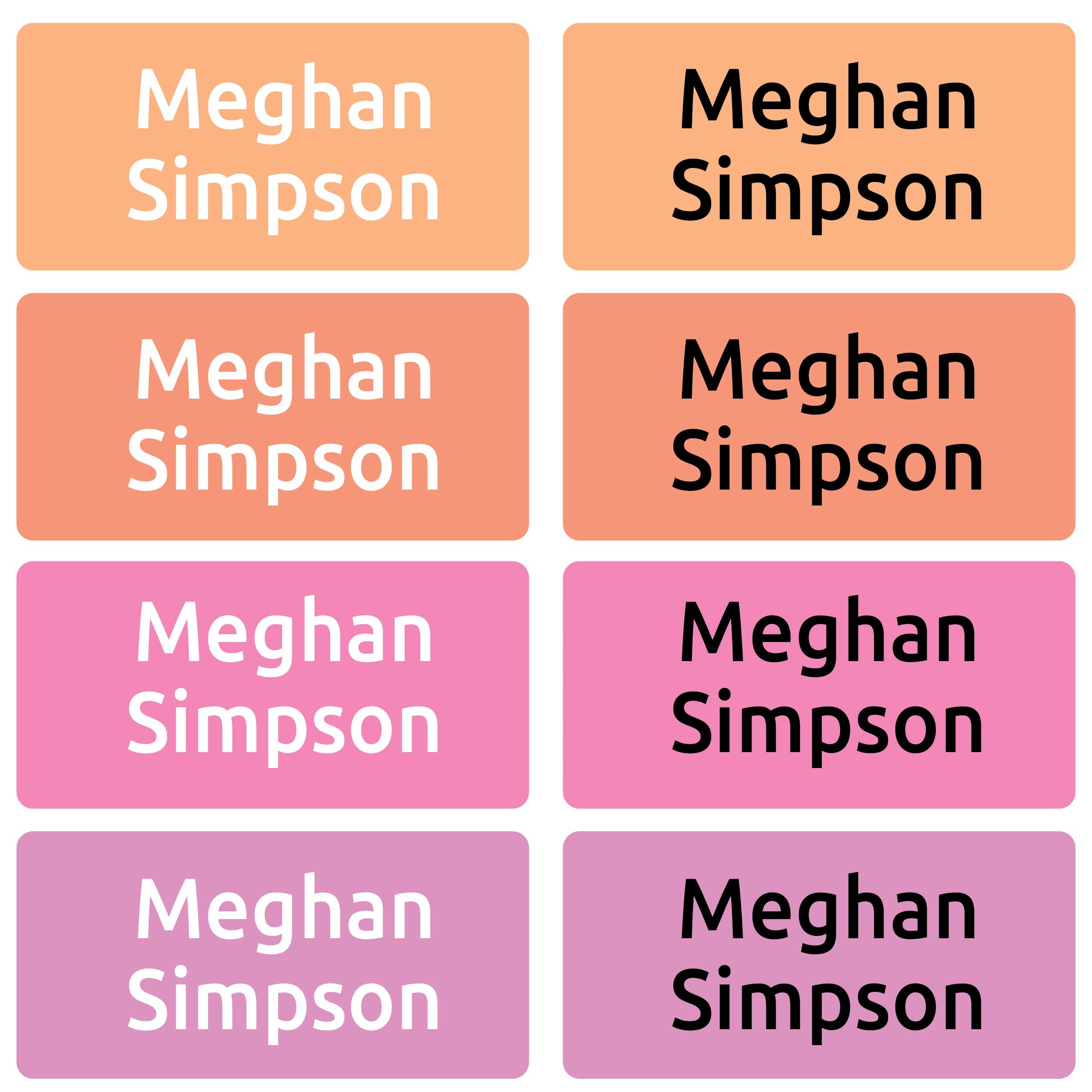 Personalized Name Labels for Kids School Daycare Label for Launchbox Bottles Dishwasher Safe Waterproof Name Stickers Custom Labels for Back to School